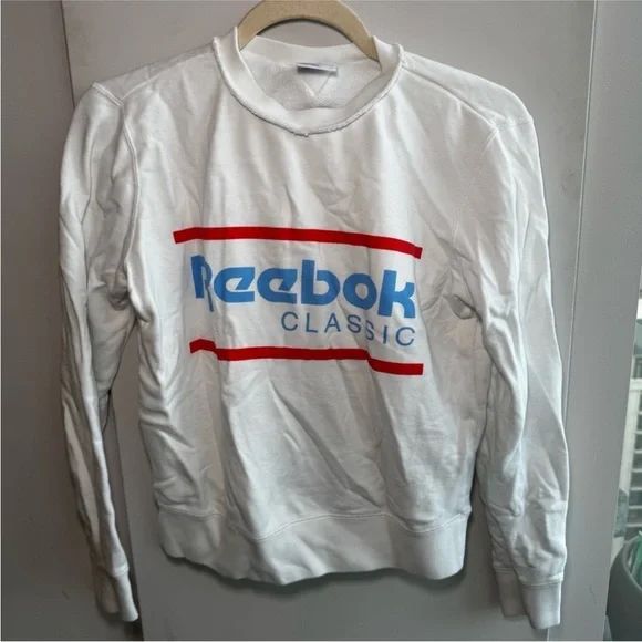 Reebok Classic White and Blue
Crewneck Sweater - Picture 5 of 5